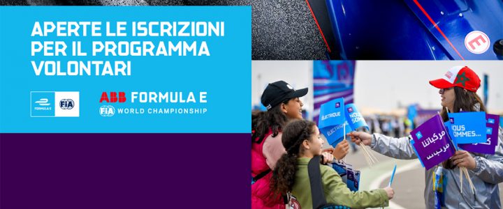 Programma Volontari Rome E-Prix 2022 / Volunteer Programme 2022 Rome E-Prix