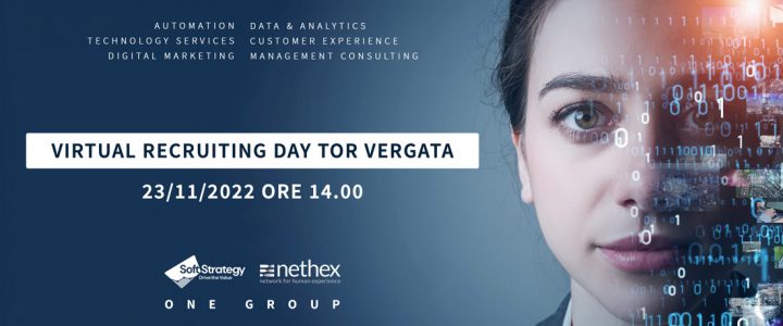 23 novembre 2022, Virtual Recruiting Day: Tor Vergata meets Soft Strategy