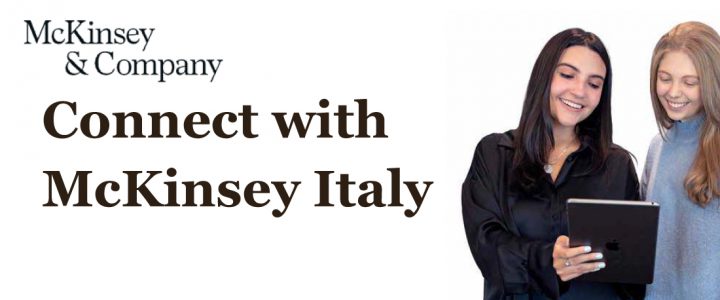 11 ottobre 2023, Connect with McKinsey Italy